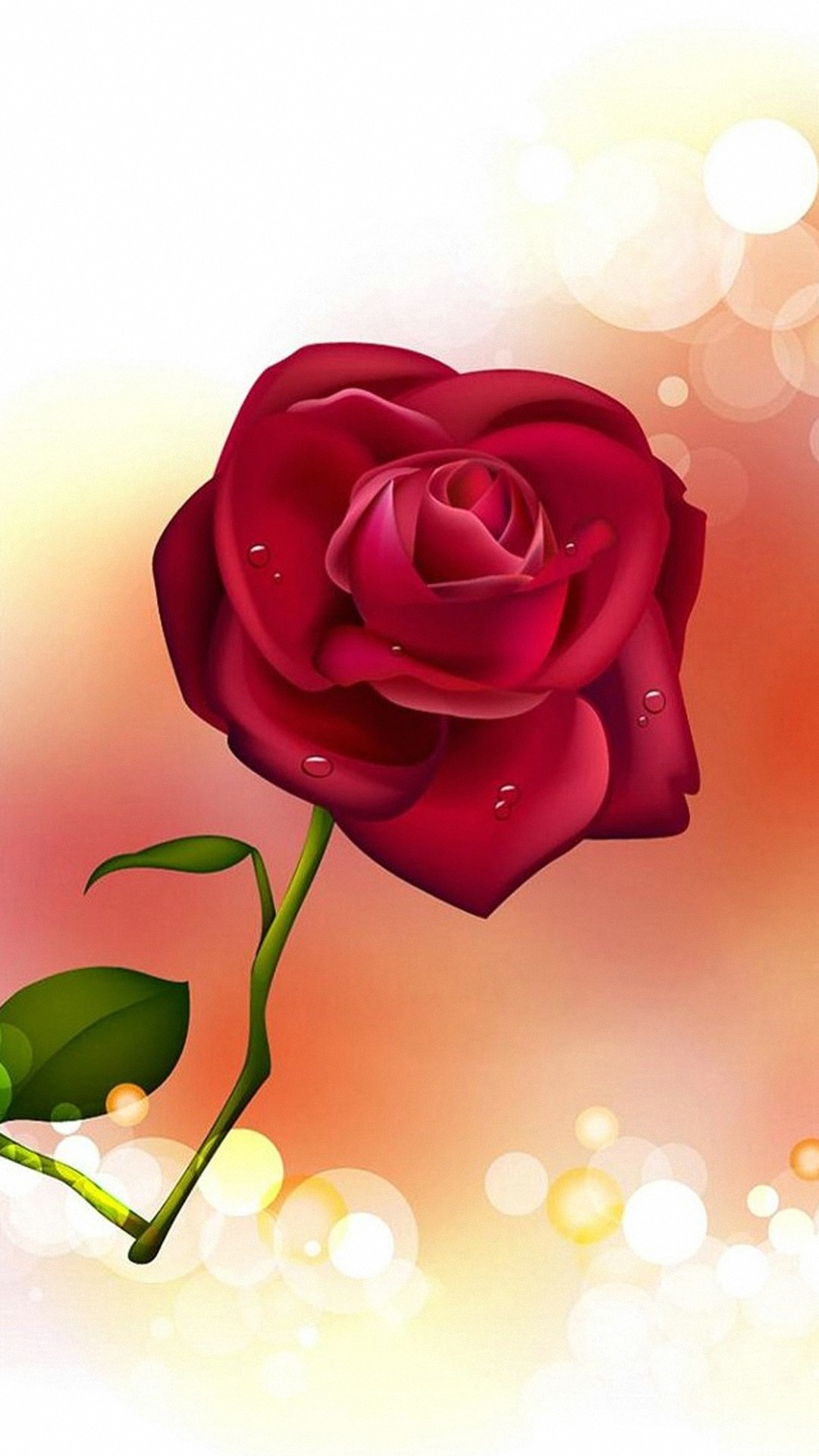 最高のコレクション Iphone 薔薇 イラスト 壁紙 ただ素晴らしい花