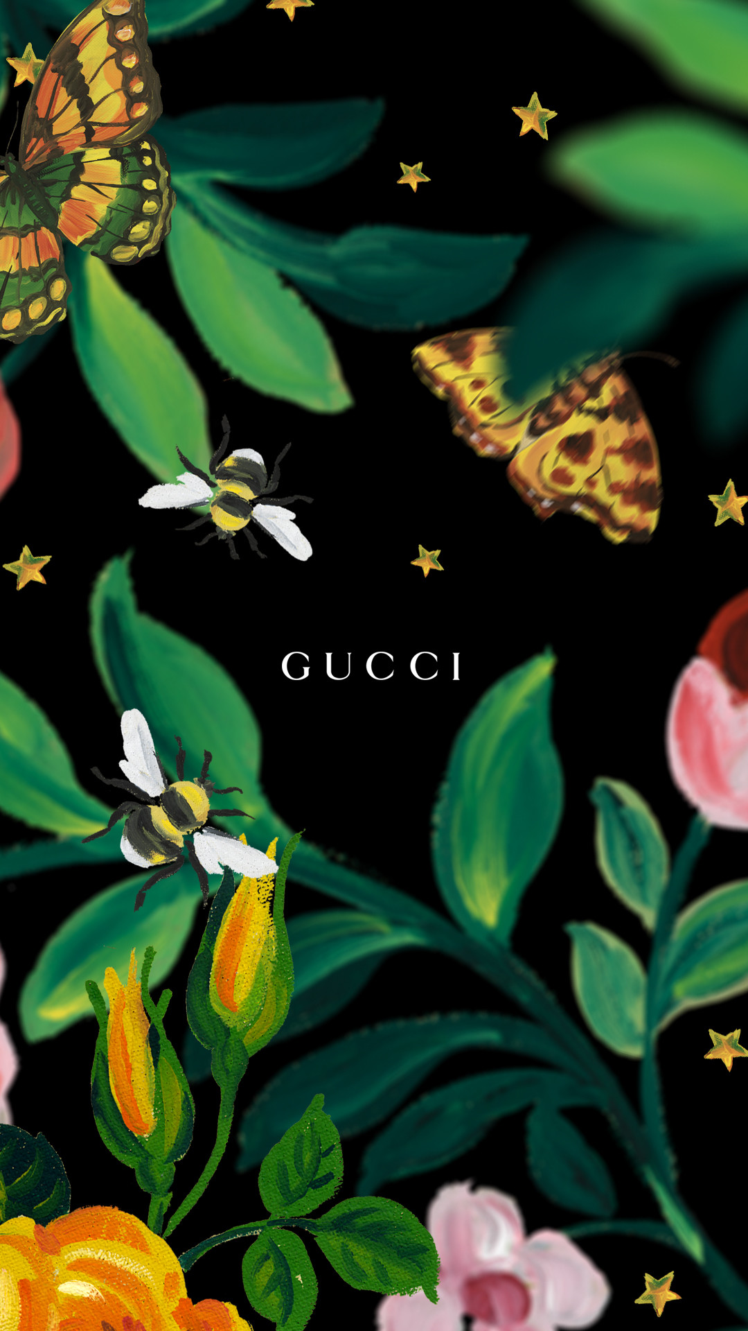 心に強く訴えるかっこいい Gucci 壁紙 蛇 最高の花の画像
