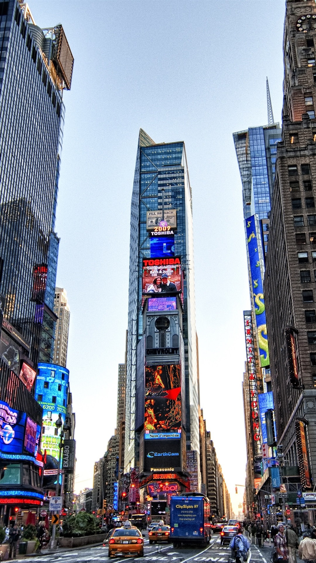 ニューヨーク タイムズスクエア Iphone11 スマホ壁紙 待受画像ギャラリー