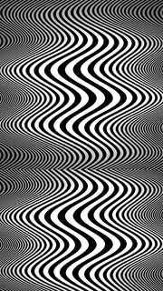 不思議な動くiPhone XS壁紙 - モノトーンの波