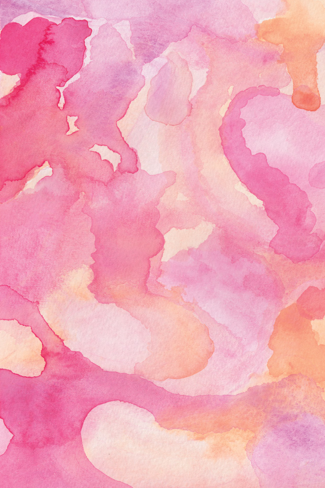 水彩絵の具のピンクなiphone壁紙 Iphone壁紙ギャラリー