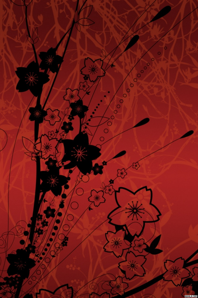 ベスト赤 壁紙 Iphone 最高の花の画像