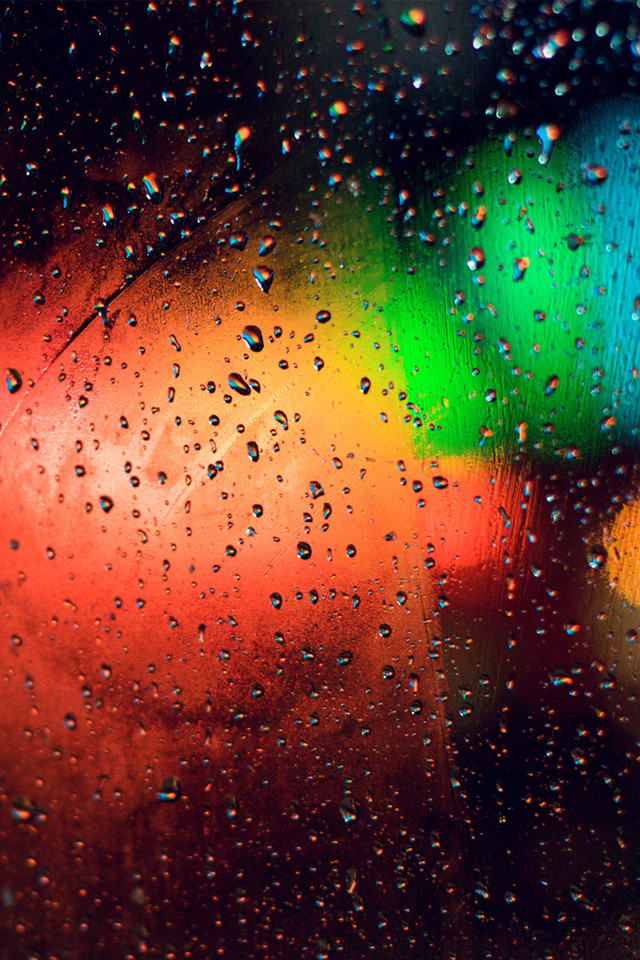 雨に濡れた窓ガラス Iphone壁紙ギャラリー