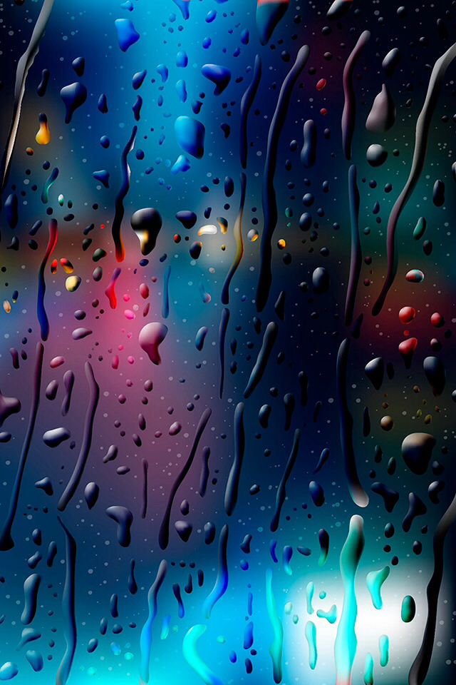 夜の雨 Iphone壁紙ギャラリー