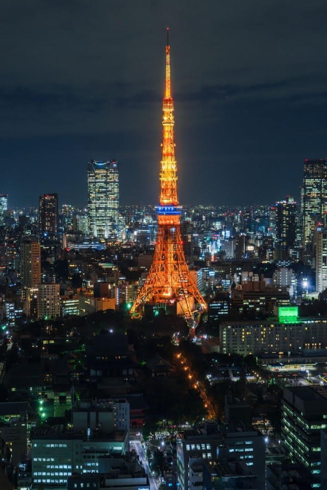 人気202位 東京タワーの夜景 Iphone壁紙ギャラリー