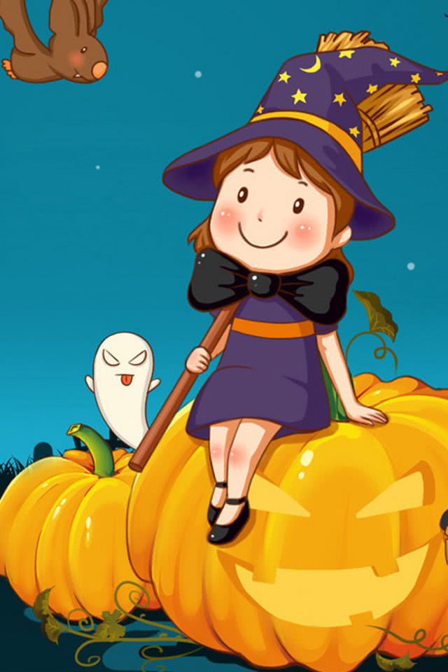 かわいいハロウィンのイラスト Iphone壁紙ギャラリー