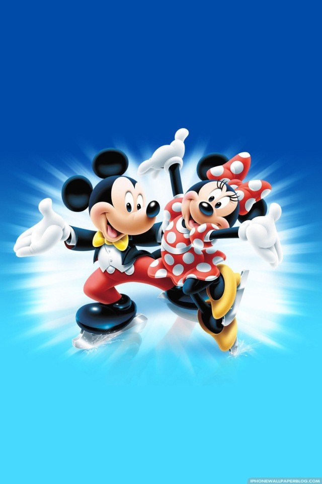 Mickey And Minnie Iphone 4 Wallpaper Iphone ディズニー壁紙