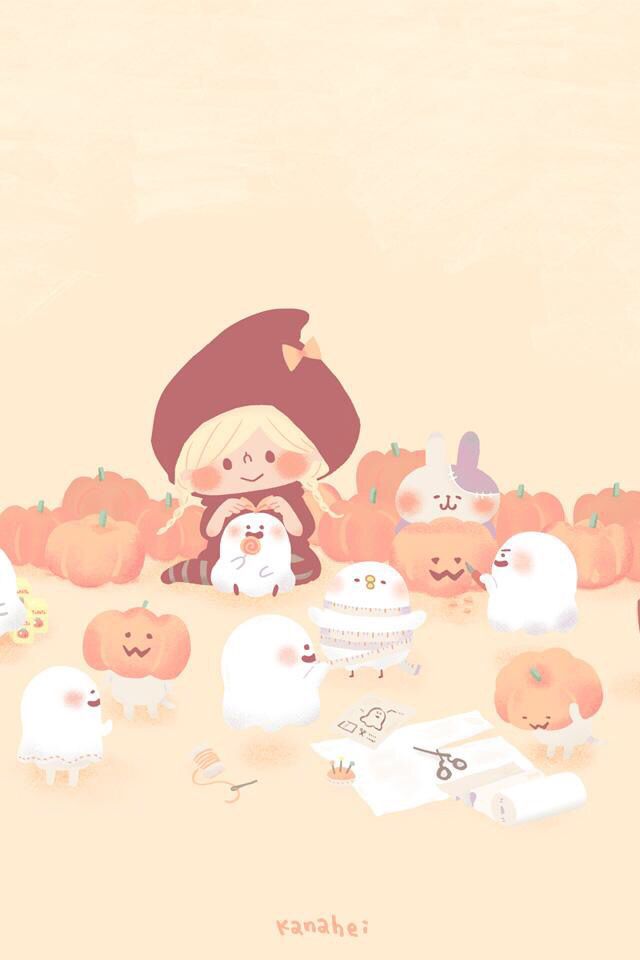 カナヘイのハロウィン 秋のかわいいiphone壁紙 Iphone壁紙ギャラリー