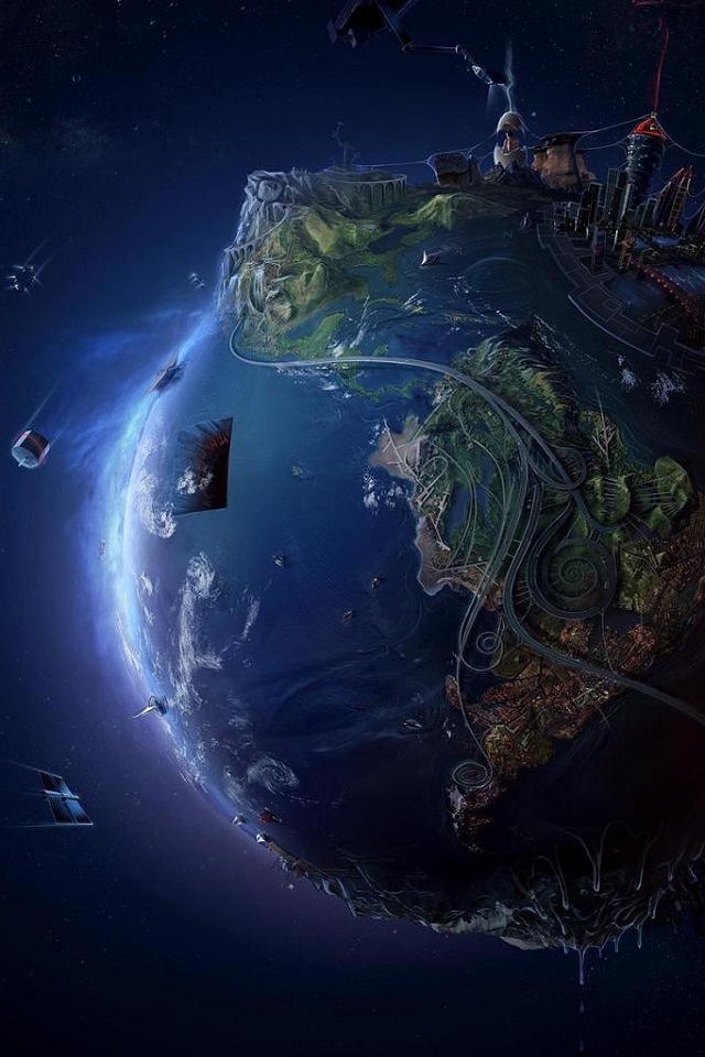 3d Earth Iphone Wallpaper Free Download Iphone壁紙ギャラリー