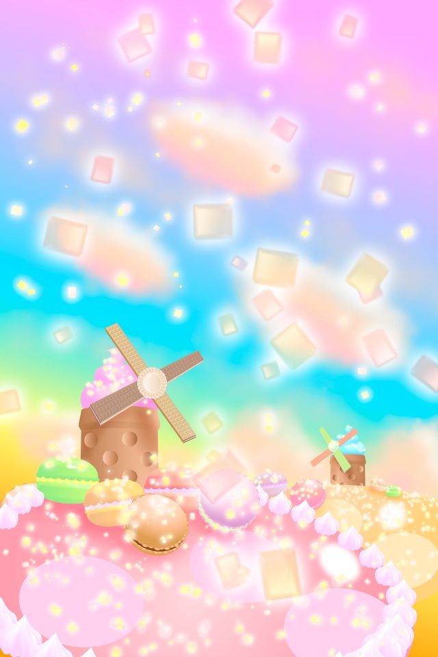 お菓子の国 Iphone壁紙ギャラリー