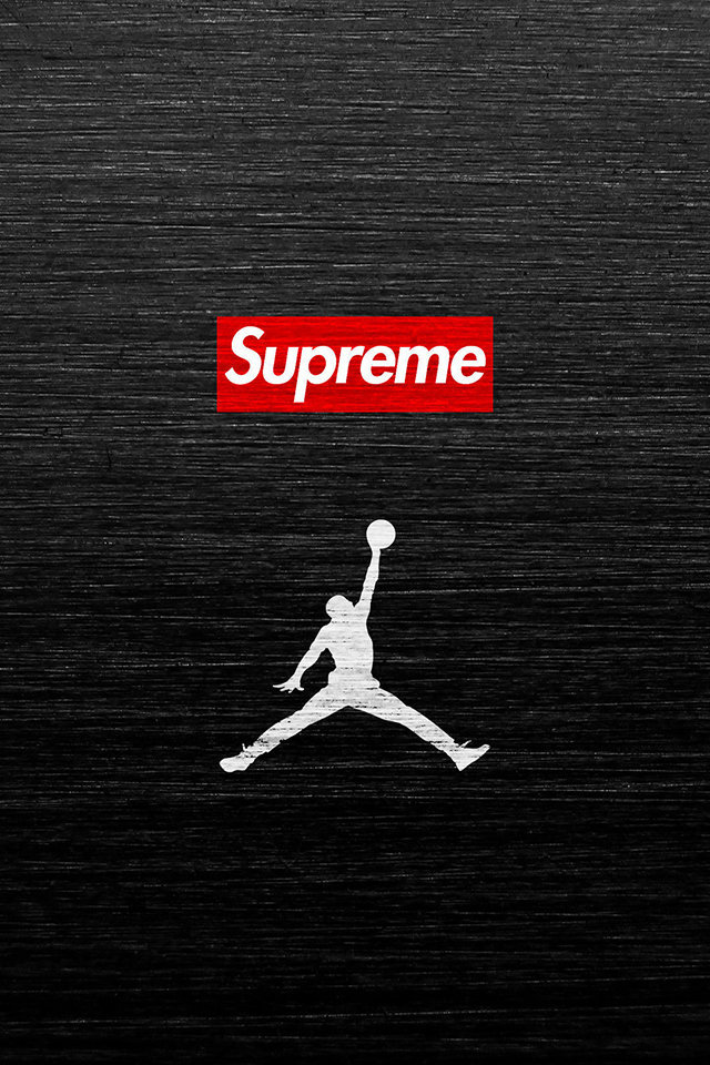 Supreme X Air Jordan Iphone壁紙ギャラリー