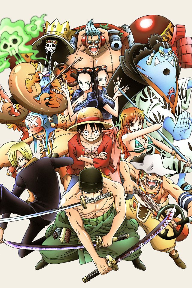人気253位 アニメ One Piece 麦わらの一味 Iphone壁紙ギャラリー