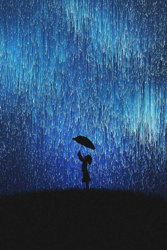 夜の雨 Iphone壁紙ギャラリー