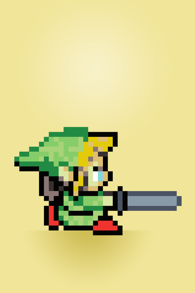 ドット絵 ゼルダの伝説 Iphone壁紙ギャラリー