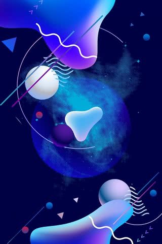 宇宙のイラスト