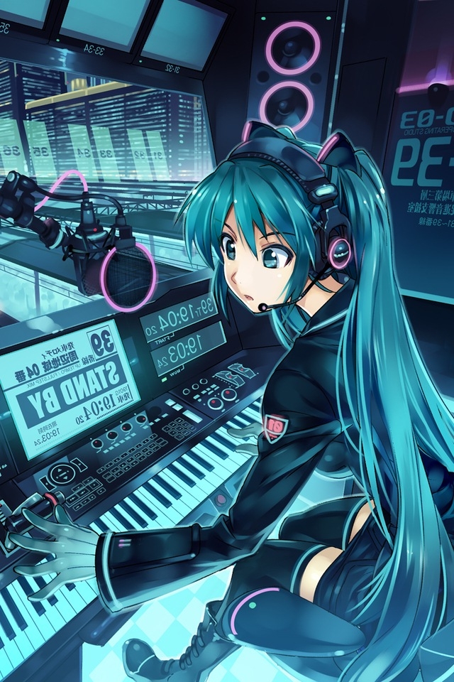 初音ミクボカロ ボーカロイド Music ゲームの壁紙 Iphone壁紙ギャラリー