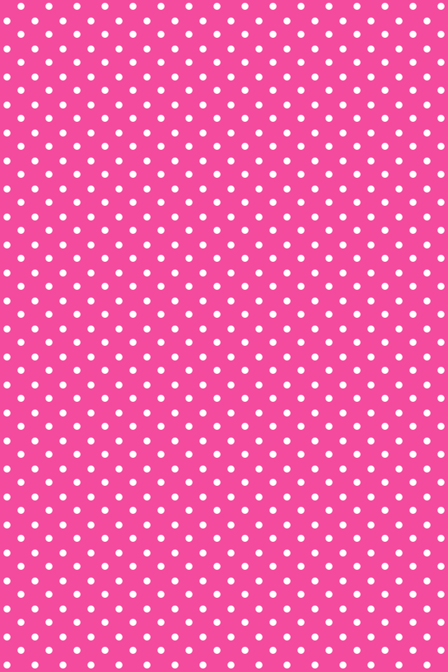 ピンクのドット柄 Iphone壁紙ギャラリー