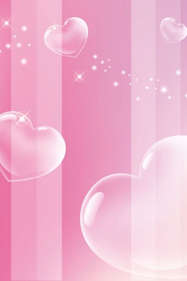 ピンクのハート Iphone壁紙ギャラリー