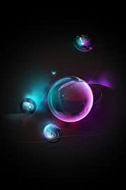 Abstract Bubbles Wallpaper