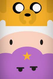 iPhone壁紙Adventure Time Wal…