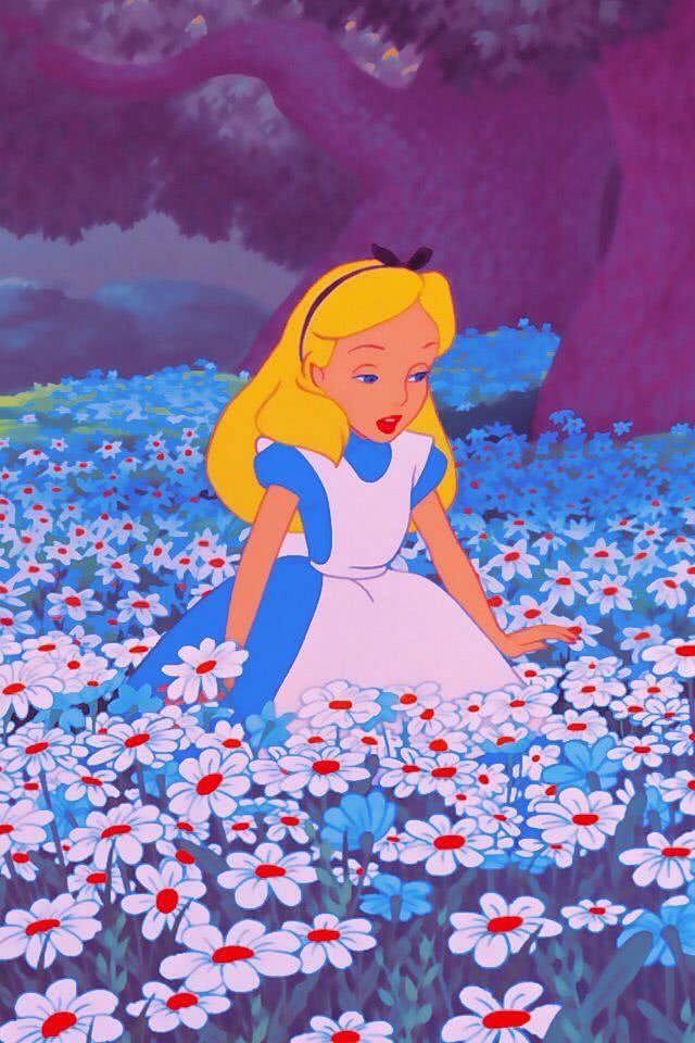 トップ100 ディズニー 不思議の国のアリス 壁紙 美しい花の画像