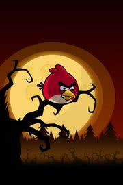 iPhone壁紙Angry Birds Night …