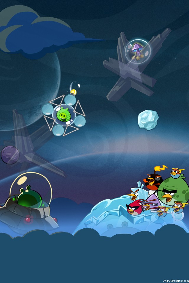 Angry Birds Space Cold Cuts Iphone Wallpaper By Sal9 On Deviantart Iphone壁紙ギャラリー