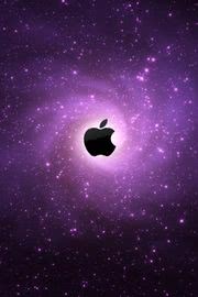 Apple 宇宙 Logoの壁紙