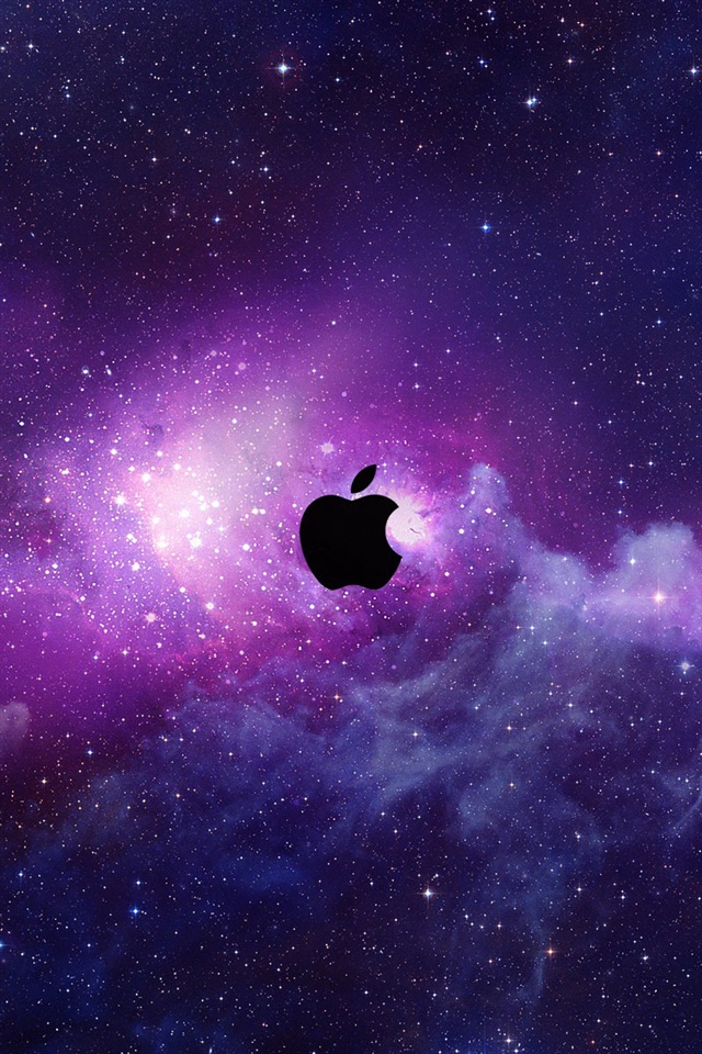 紫色の空間でアップル 星 Iphoneの壁紙 640x960 Iphone 4 4s 壁紙ダウンロード Ja Iwall365 Com Iphone壁紙ギャラリー
