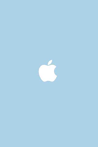 【新着8位】アップル - 水色