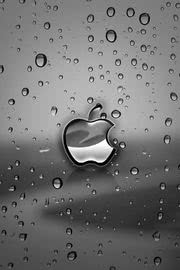 iPhone壁紙Apple rain iphone …