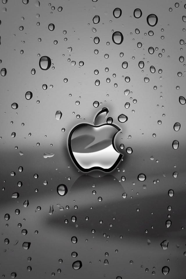 Apple Rain Iphone 4s Wallpaper 640x960 Iphone 4s Wallpapers Iphone 3gs Wallpapers Iphone壁紙ギャラリー