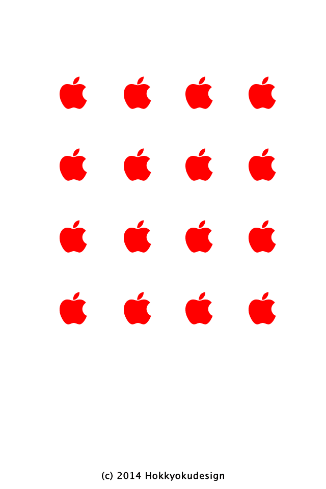 リンゴがいっぱい かわいいiphone壁紙 Iphone壁紙ギャラリー