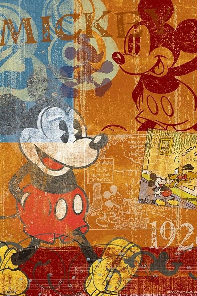 Mickey レトロ Iphone壁紙ギャラリー