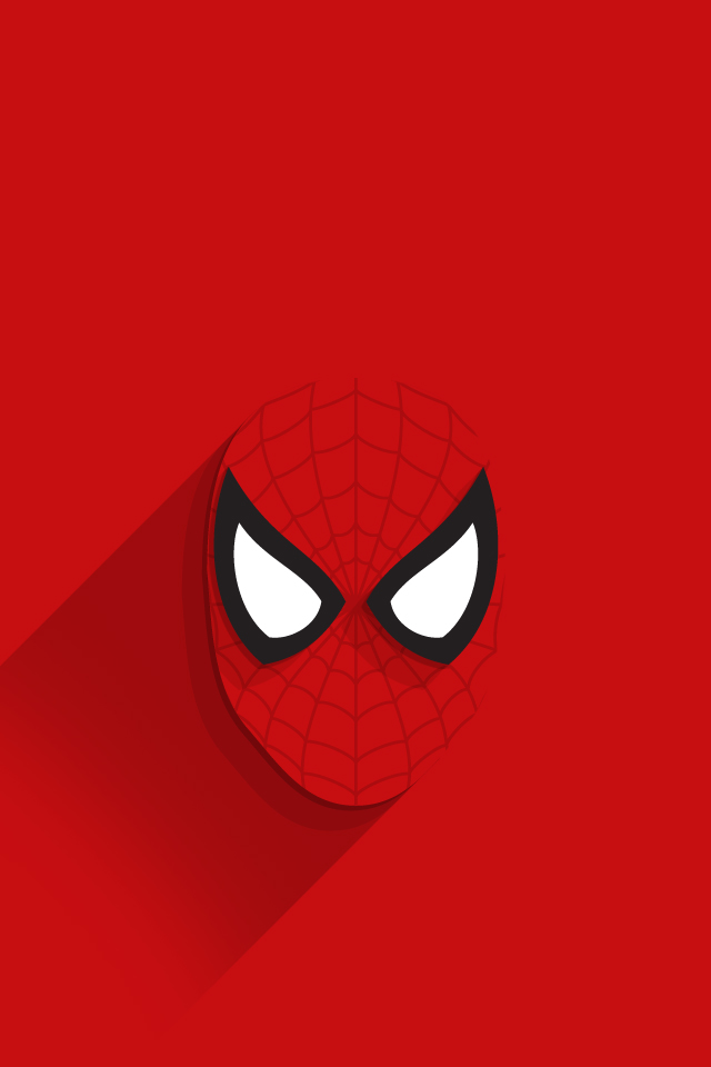 スパイダーマン ミニマルデザイン Iphone壁紙ギャラリー