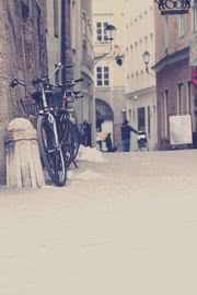 自転車のある風景