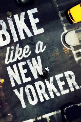 Bike like a new yorker