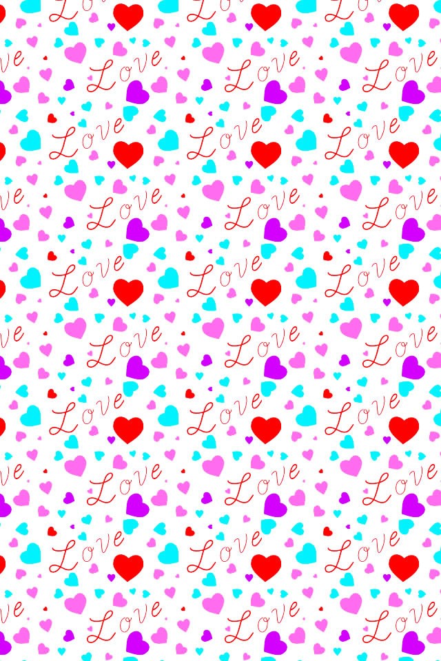 640x960 Hd Iphone Wallpaper Blue Love Heart Love Iphoneかわいい壁紙集 Heart Iphone壁紙ギャラリー