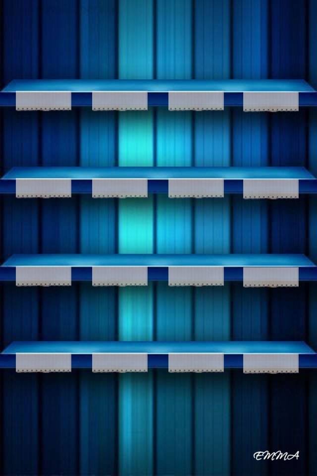 640x960 Hd Iphone Wallpaper Blue Metal ホーム画面 Iphone４