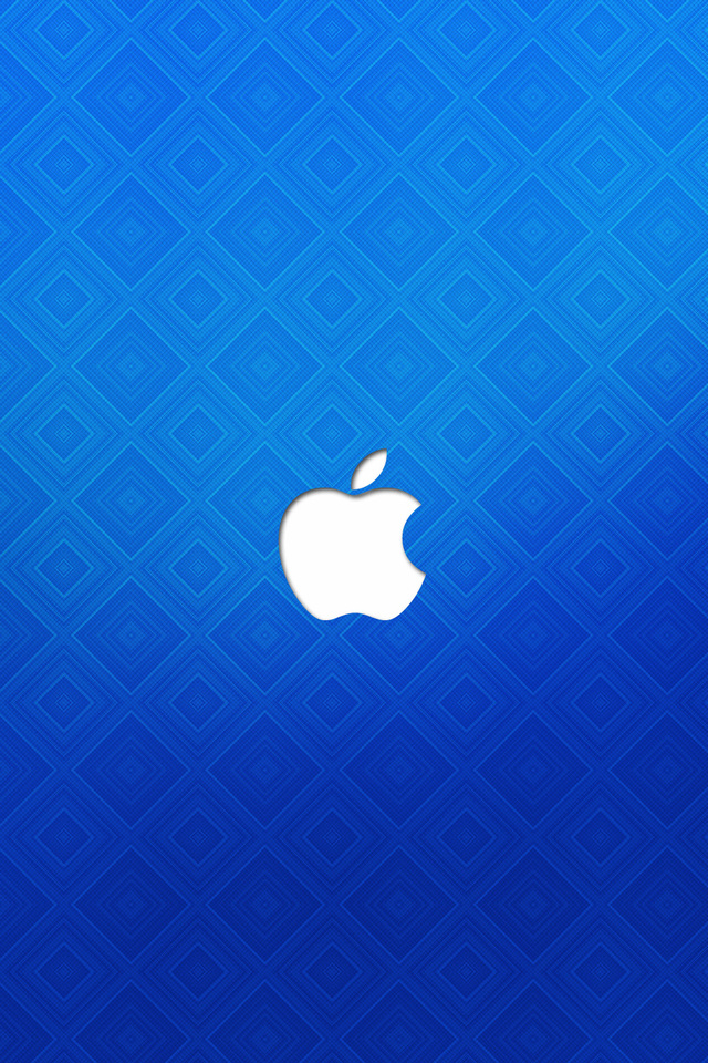 ブルー Appleロゴ壁紙 Iphone 4 高品質なappleロゴ壁紙 640 960 Iphone壁紙ギャラリー