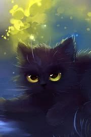 黒猫のイラスト