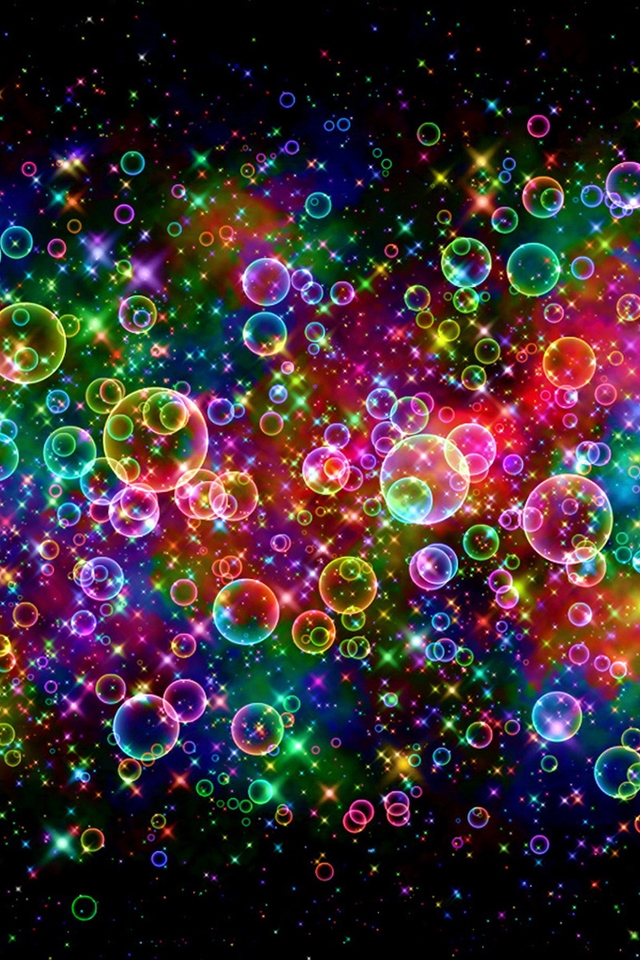 Colorful Bubbles Iphone壁紙ギャラリー