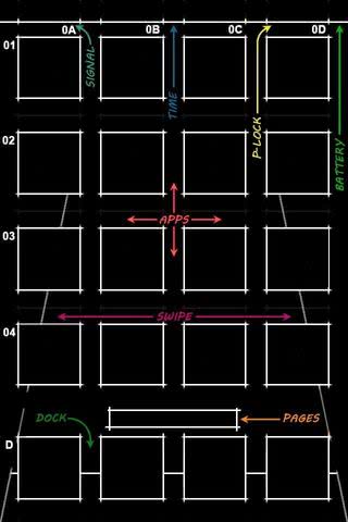 設計図っぽい壁紙