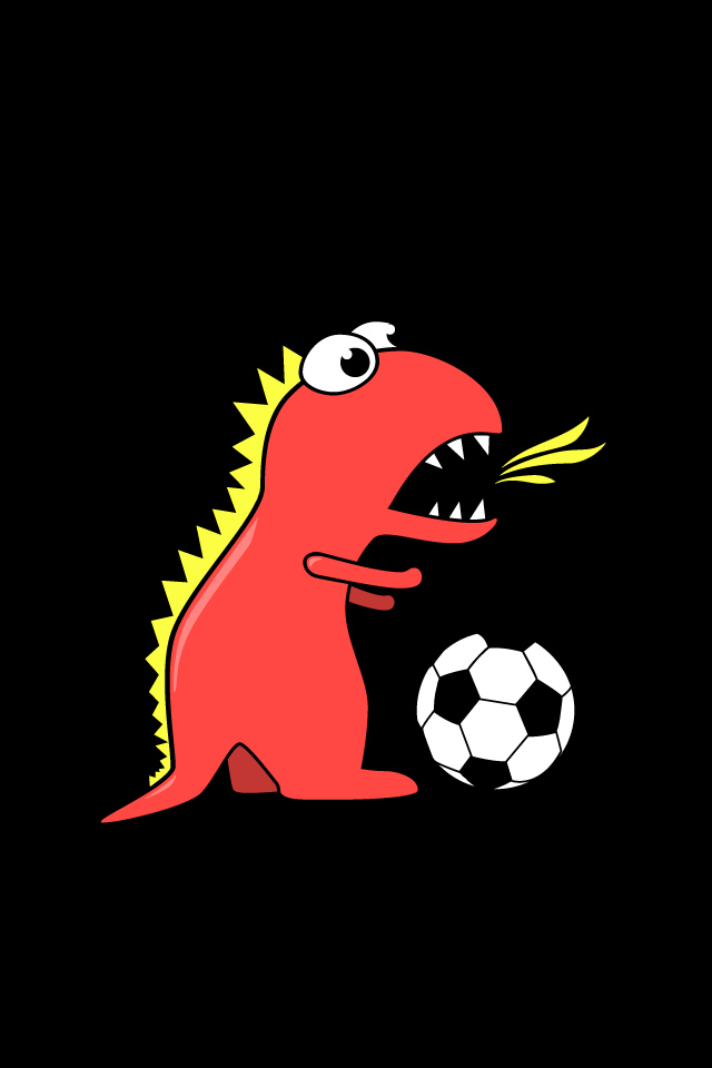 サッカー怪獣 Iphone壁紙ギャラリー