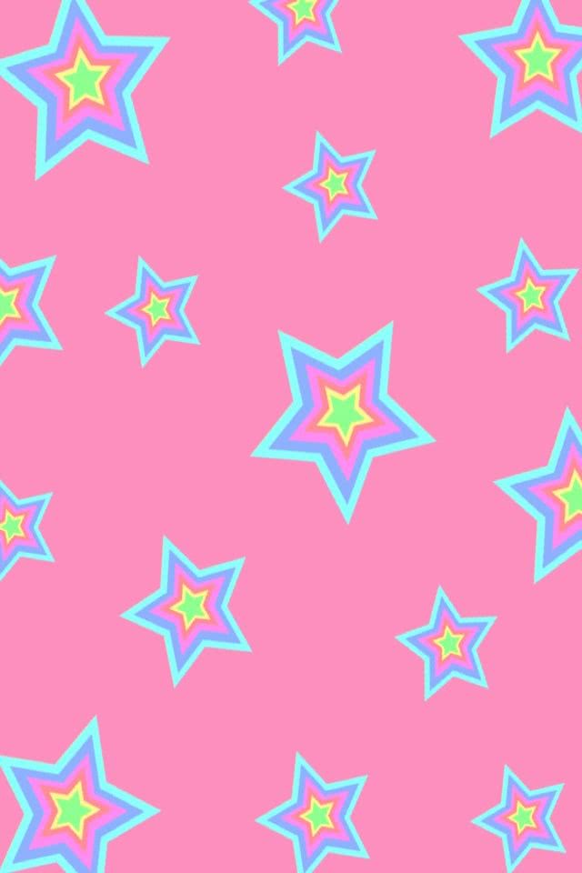 ピンクの星柄 Iphone壁紙ギャラリー