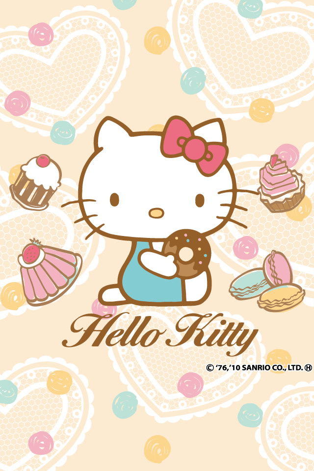 Color Hellow Kitty Mushrooms Iphone 4 Wallpapers Free 640x960 Hd Iphone Screensaver Iphone壁紙ギャラリー
