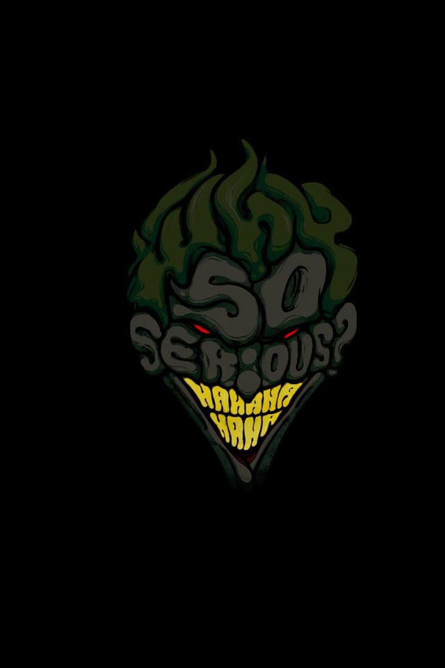 Why So Serious ジョーカー Iphone壁紙ギャラリー