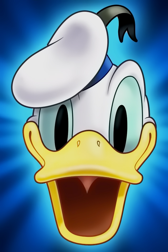 Donald Duck iphone 4S wallpaper 640x960 ... : ドナルドダック ...