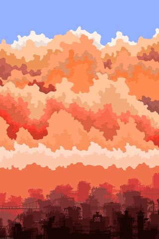 夕焼け | ドット絵