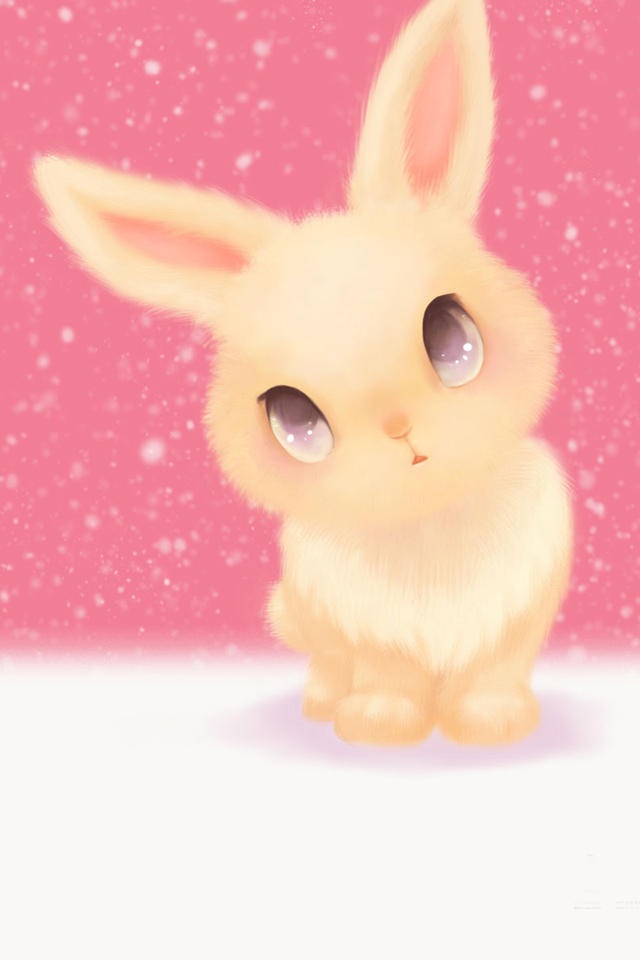 かわいいウサギのイラスト Iphone壁紙ギャラリー